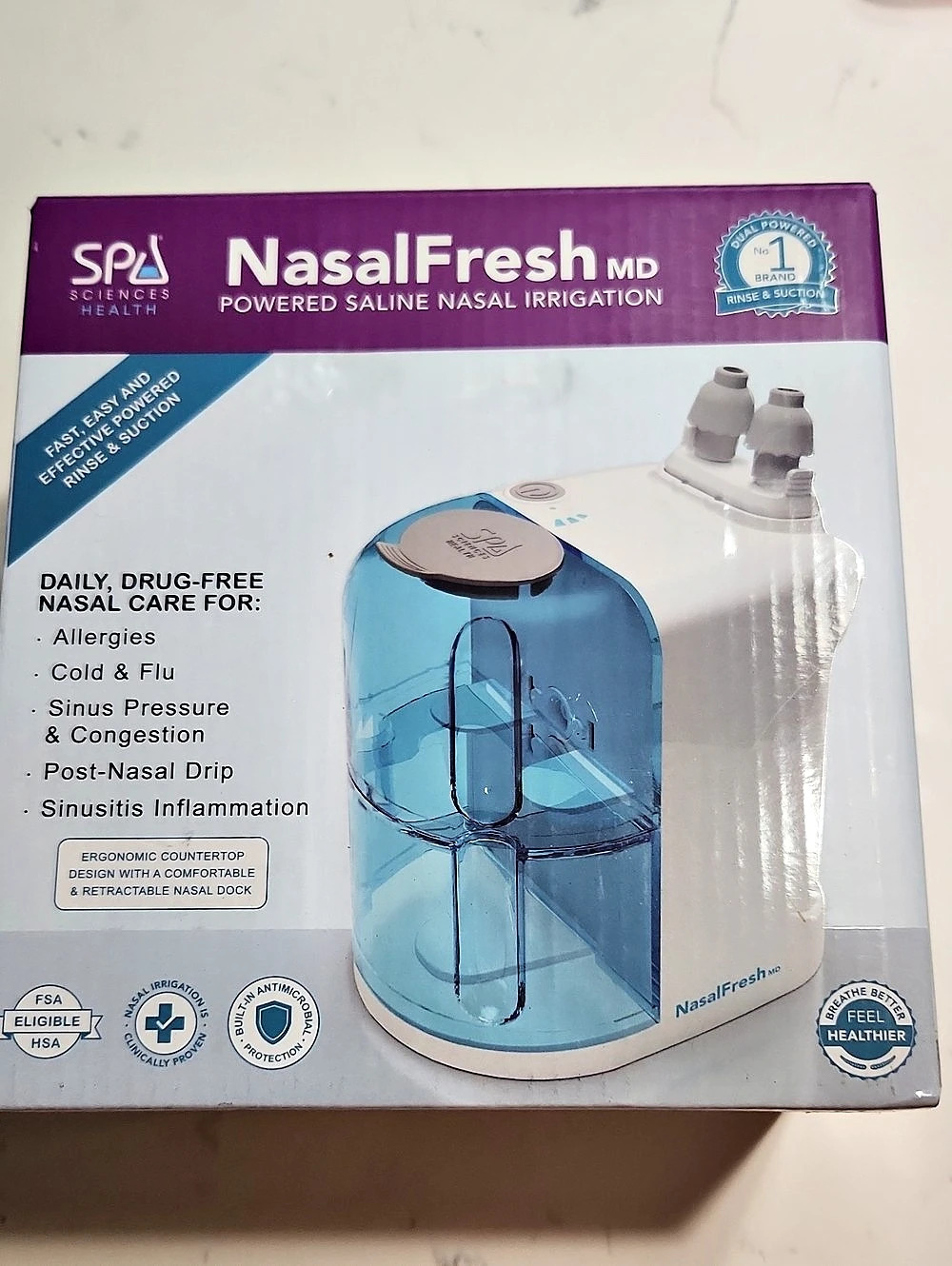SinuPulse NasalFresh MD Nasal Irrigation System NWT